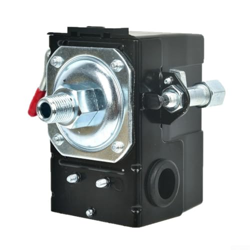 Replacement Air Compressor Pressure Switch LF101H with Single Port and NPT14 Thread, Designed for 90 125 PSI Operation, Includes 26A Contact for Long Term Reliability