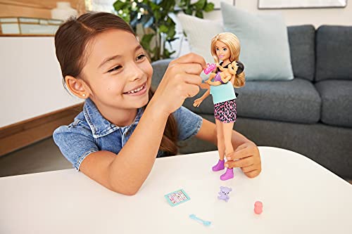 Barbie GRP13 - „Skipper Babysitters Inc.” Babysitter-Puppe (blond) & Baby-Puppe und Zubehör, Spielzeug für Kinder von 3 bis 7 Jahren – Bild 3