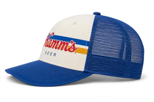 Image of AMERICAN NEEDLE Hamm's Beer Unisex Adjustable Snapback Baseball Hat
