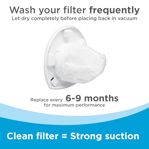 Image of BLACK+DECKER Dustbuster Replacement Filter for Models CHV9610, CHV1210, CHV1410, CHV1410B, CHV1410L, CHV1510, BDH2000L, HHVI315JO42, HHVI320JR02 (VF110)