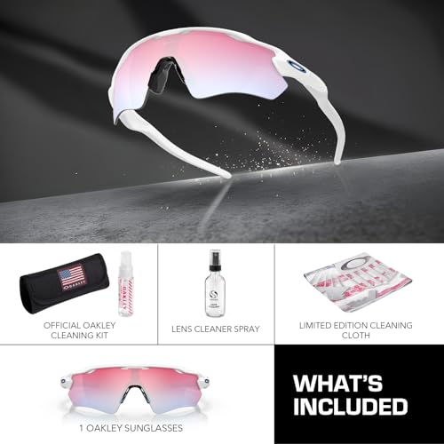 Image of Oakley RADAR EV PATH OO9208 Shield Sunglasses With Official Eyewear Kit | Men's & Women's Sunglasses