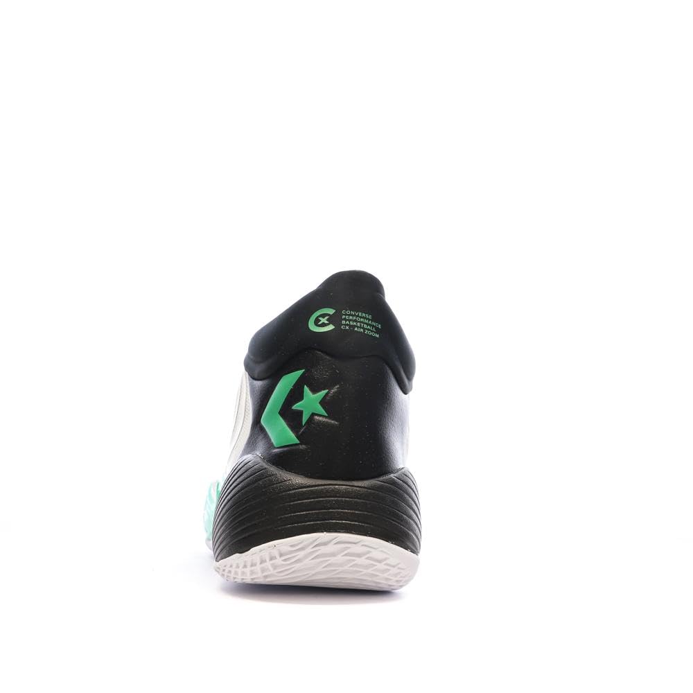 Converse Scarpe da Basket Bianco/Nero/Verde Uomo All Star Shift