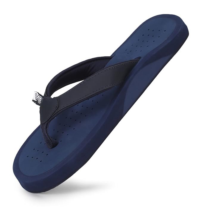Flip Flop for Women | Soft Comfortable | Breathable | Fashionable | Stylish | Trendy | Super soft | Lightweight | Anti-Slip Sole | Indoor & Outdoor |W-30-Black-image-9