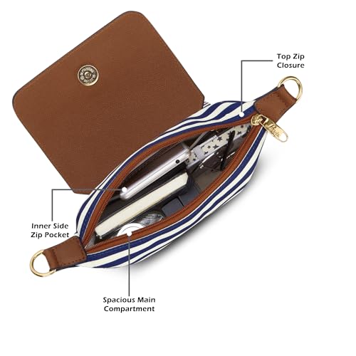 Image of Lavie Signature Woman's Leo Baltimore Crossbody Sling Bag | Ladies Purse Handbag | Gift For Women