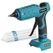 Produktbild Kabellose Heißklebepistole für Makita 18V Akku 11mm Schnelle Aufheizzeit vielseitig einsetzbar und präzise Kupferdüse für DIY Projekte Handwerk und Reparaturen