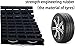 Tire Traction Mat, Portable Emergency Devices for Snow, Ice, Mud, and Sand Used to Car, Truck, Van or Fleet Vehicle (2pcs*47in)