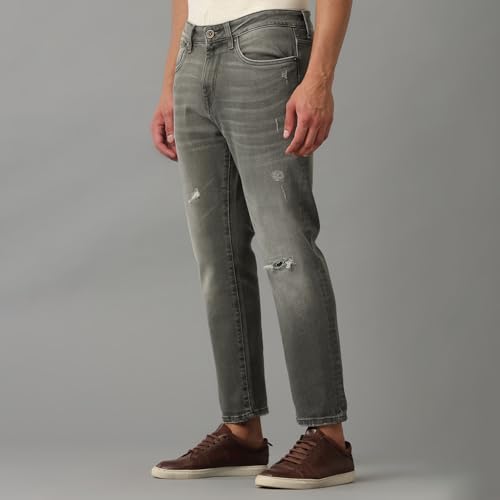 Image of VOI Jeans Men's Army Green Collin Relax Fit Jeans