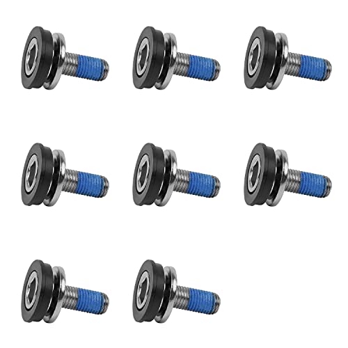 Wanyifa Lot De 2 Boulons De Fixation De Manivelle De V Lo En Titane M8 X 15 Mm Avec Capuchon Pour Vis De Bo Tier De P Dalier Carr Conique~p115191782