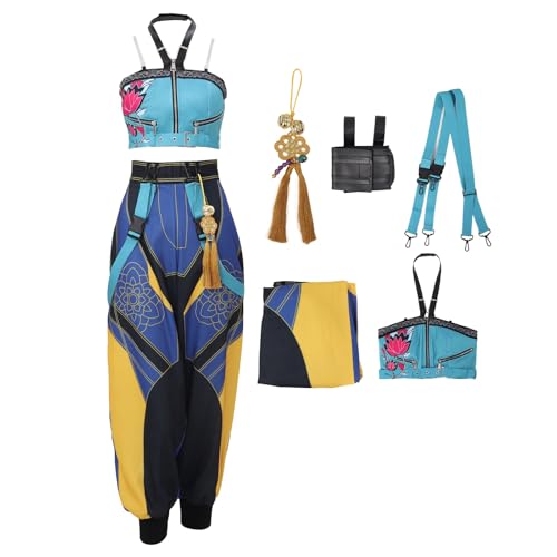 C-ZOFEK Kpops Anime Cosplay Costume Dance Group Performance Outfit Halloween Party Set Women (Small)