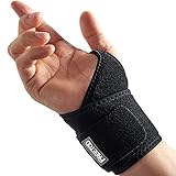 【Effektive Unterstützung, weniger Schmerzen bringen entspannendes Leben】 Handgelenk Bandagen Die verstellbare Handgelenkumhüllung bietet stabileren Halt und lindert Schmerzen am Handgelenk. Helfen Sie, verschiedene Handschmerzen wie Schmerzen, Taubheitsgefühl, Kribbeln, Schwäche usw. zu lindern. helfen, sich von Handverletzungen wie Karpaltunnelsyndrom, Arthritis, Tendinitis, Fraktur und Verstauchung zu erholen