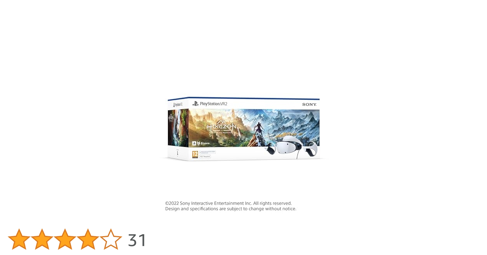 SONY Playstation VR2 - Horizon Call of The Mountain Bundle