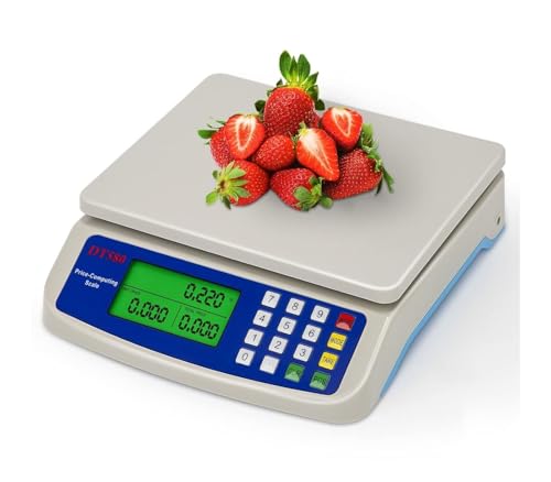 Capacità e Precisione Certificata: Portata massima di 40 Kg con divisione precisa di 5 g (0.005 Kg). Ideale per pesare con accuratezza alimenti, pacchi o lotti in ambienti