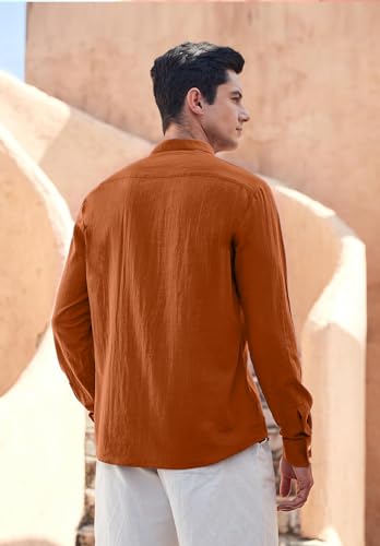 Image of Zombom Cotton Polyester Blend Solid Casual Regular Fit Mandarin /Chinese Collor Short Kurta for Men