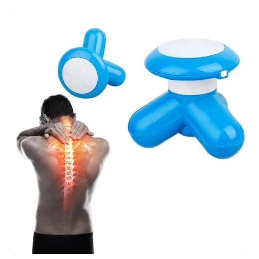 Mini Massageador Corporal Muscular Portátil Recarregável USB Pilha Elétrico Pescoço Pernas Lombar Relaxamento Coluna Alivio Dor