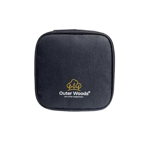 Image of Insulin Cooling Travel Bag for Diabetics | Two Ice Gel Packs | Keep Insulin Cool and Safe for 6-8 Hours | Insulin Cooler Pouch Case (Black)