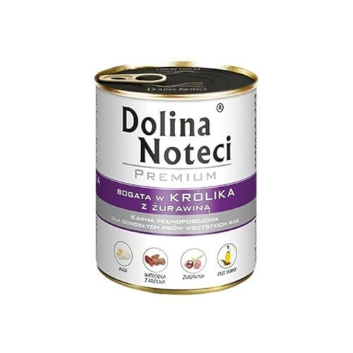 Produktbild von DOLINA NOTECI Premium reich an Kaninchen mit Moosbeere - 800 g