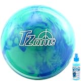 wunderschöne Farben bowling-exclusive Bowling Ball Brunswick TZone Caribbean Blue Ball Cleaner (12 lbs)