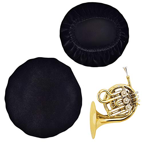 Panghuhu88 Musical Instrument Bell Cover 9\" Washable and Reusable Flannelette Ideal for SaxophoneTrombone Mellophone Horn Baritone Clarinet