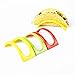 Stackable Taco Stand Up Holders,Colorful Non Toxic BPA Free Rack, Set of 18, 3 Colors