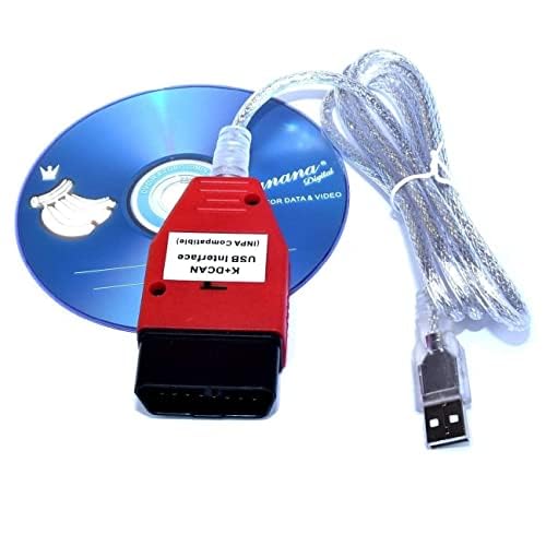 Cable OBD2 K+DCAN Ediabas USB interfaz de diagnóstico automotriz R56 E87 7