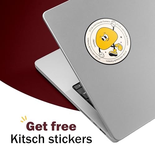 Image of GREEDY FARMERS Mouse pad, Non-Slip Washable Waterproof Computer Mouse pad (Honey Yellow)