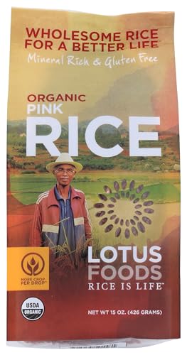 Image of Lotus Foods, Rice Madagascar Pink Organic, 15 Ounce