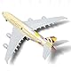 QIYUMOKE 1/300 Metallflugzeugmodell für Etihad A380 für Airbus A380 Modellflugzeug mit Ständer (7.5 Zoll lang) Ausstellungsdekoration für Luftfahrtbegeisterte.