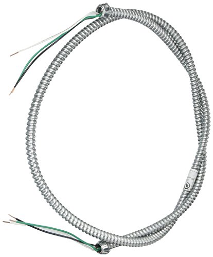 Woods 14/3 3/8 14-3 Lighting Whip 6 ft