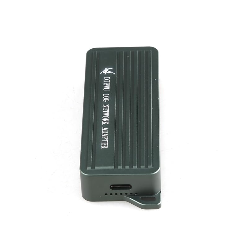 Adaptateur Ethernet USB-C 10GbE USB3.2 Type C 10 Gigabit Ethernet Adaptateur Realtek/RTL8159 Support pour Windows 11