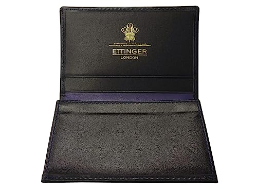 [エッティンガー] 143JR ビジティング・カードケース 別注カラー（日本正規取扱商品） (BLACK/PURPLE EURO)