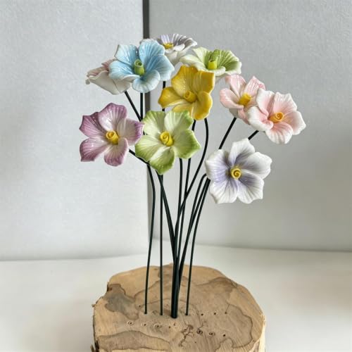 Abreuvoir à abeilles pour jardin avec 10 tuteurs fleurs céramique - 7