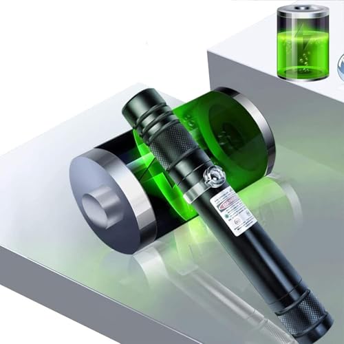 Ivvtryi 9127 Rechargeable Green Flashlight thumb #5
