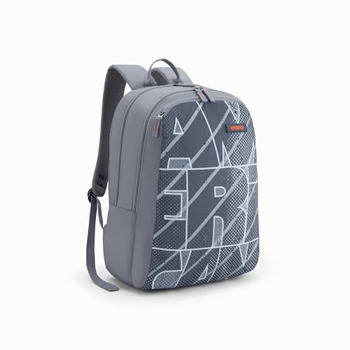 Image of American Tourister Neo 4.0 | 29 Ltrs | 2 Compartments | Bottle Pocket | Ergonomic Padded Back Panel & Shoulder Straps | School Backpack for Boys & Girls | 1 Year International Warranty | Grey