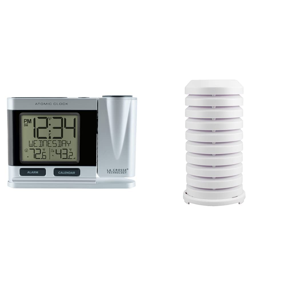 Amazon.com: La Crosse Technology Atomic Projection Alarm Clock
