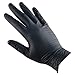 CONDOR 22LD91 Disp Glv, Nitrile, 6 Mil, XL, 11 In, Blk, PK50