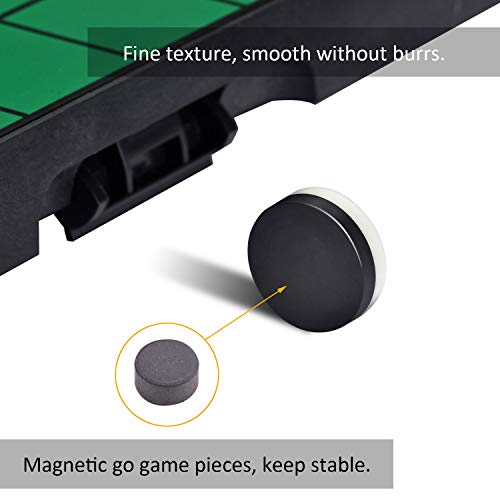 Juego de mesa Reversi magnético con tablero plegable miniatura 3