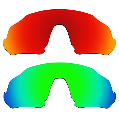 Image of Alphax Polarized Replacement Lenses for Oakley Flight Jacket OO9401 - Options