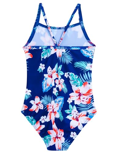 Image of Girls Swimsuit One Piece Bathing Suit Kids' Swimwear Quick Dry Summer Beach