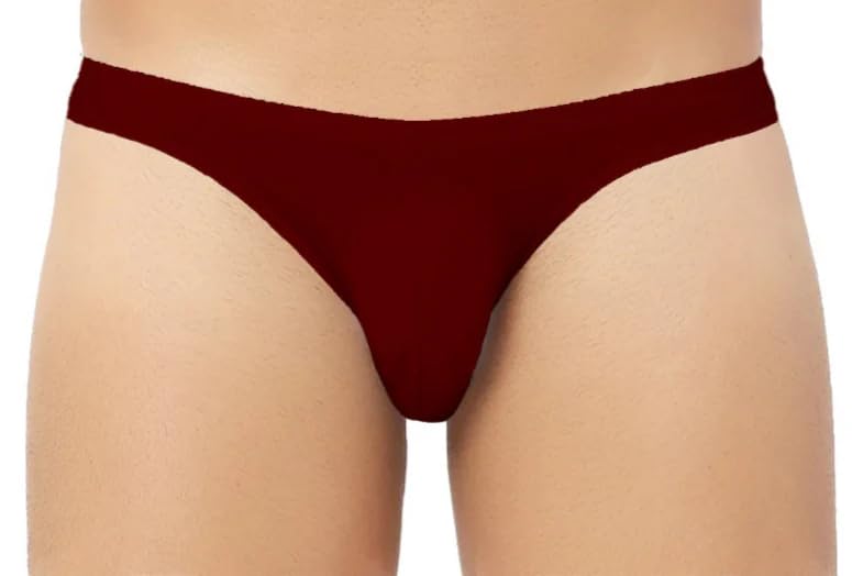 Image of BRUCHI CLUB G-Strings Briefs for Men Micro Modal Underwear | Lightweight & Breathable Antibacterial Comfortable Panty Bikini for Boys