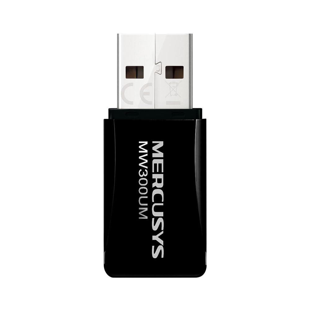 MERCUSYS, N300 Wireless Mini USB Adapter, MW300UM