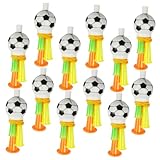MERRYHAPY 12pcs Whistle Blast Air Horn Cheerleading Trumpets Events Noisemaker Football Horns Cheering Trumpets Holiday Noise Makers Party Trumpets Football Games Fan Plastic Small Toy Child