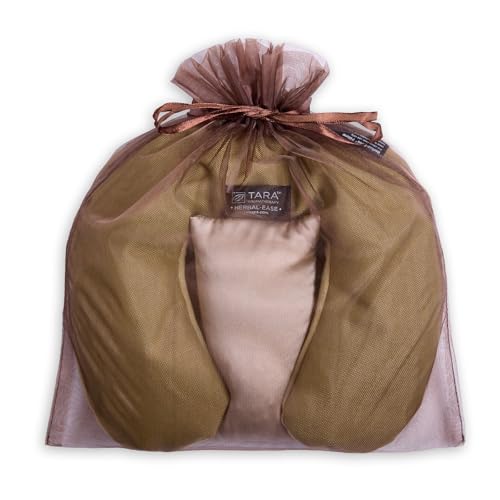 Image of TARA Spa Therapy Herbal-Ease Aromatherapy Pillow Gift Bag Set, Neck + Silk Eye Pillow, Chai