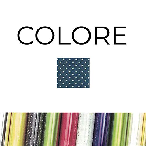 COLIBRì Perfecta Roll Opaco Blu Pois Silver300mmx30mt Rp1meb03 Produzione carta