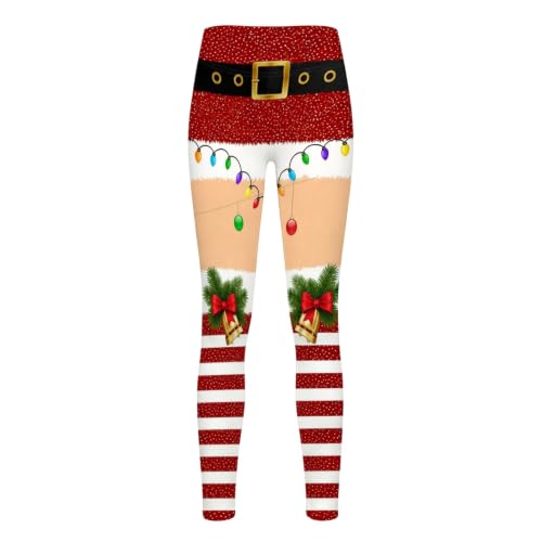 Christmas Leggings for Women High Waisted Stretchy Funny Printed Yoga Pants - image 4