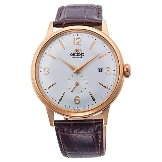 Orient Reloj Analógico para Hombre de Automático con Correa en Cuero RA-AP0004S10B