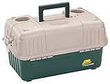 Frabill Plano Hip Roof Tackle Box w/6 Trays - Green/Sandstone