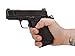 NDZ Performance Magazine Base Plate Finger Extension for Smith & Wesson CSX 9mm 10 Round – Panda with Guns Outline, Laser Engraved Anodized Aluminum in Black