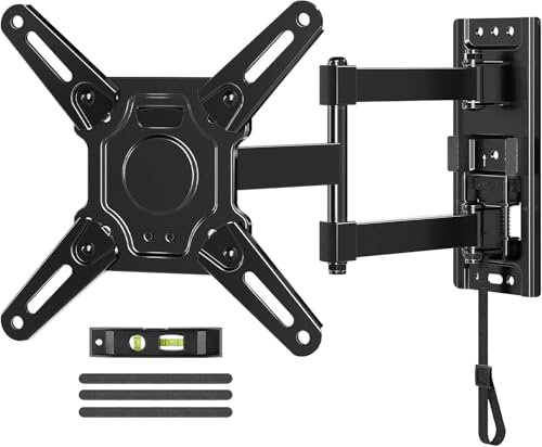 ELIVED RV TV-Halterung für Wohnmobile, Wohnwagen Arretierbare TV Halterung für die meisten 13-43 Zoll TVs, schwenk- und neigbar für Wohnwagen, Wohnmobile, LKWs. max VESA 200x200mm bis zu 15 KG
