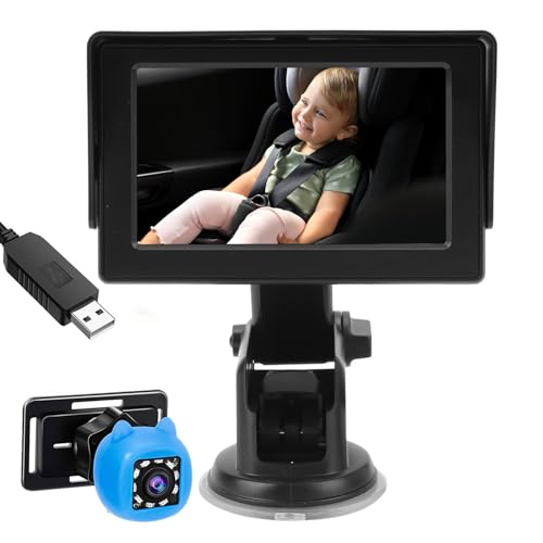 Caméra pour siège auto orienté vers l'arrière pour surveiller bébé en voiture