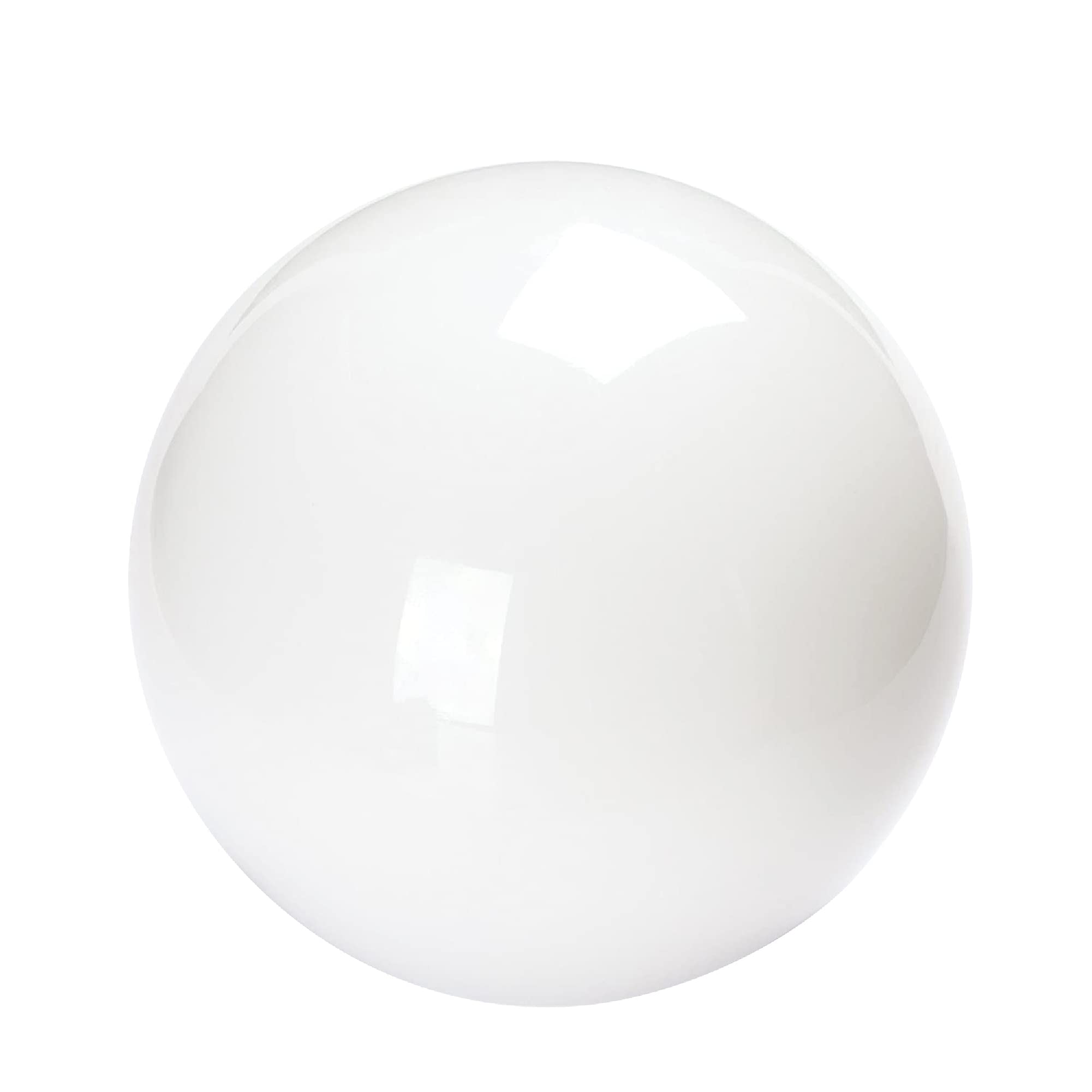 ORION LIGHTSTYLE Ersatzglas als Lampenschirm ( 135 mm), Lochmaß E14 42 mm, Glaskugel für